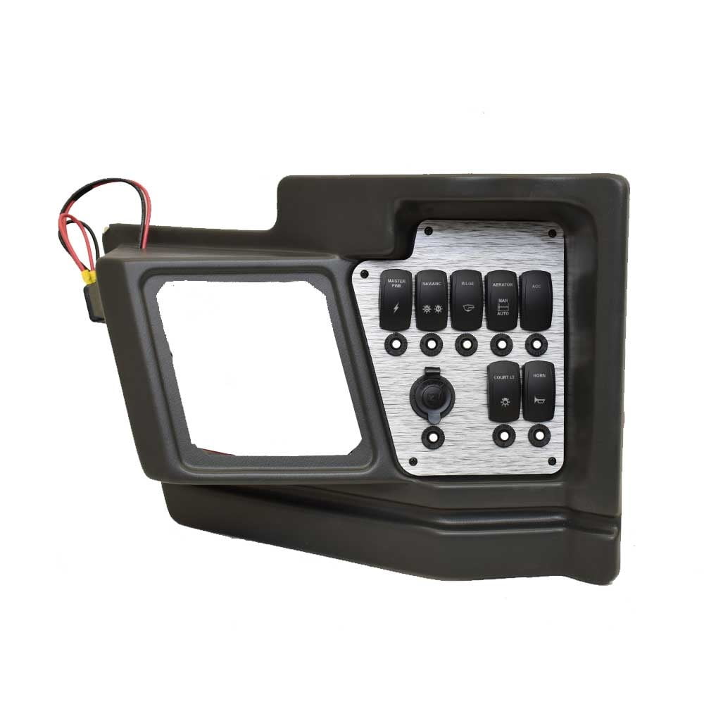 Alumacraft Boat Switch Console Panel 22180014260 11 1/4 x 12 1/2