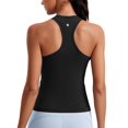 thumbnail image 1 of Musculosa CRZ YOGA Sin Costuras con Espalda Deportiva Negra XL, 1 of 5