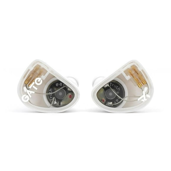 Auriculares intraurales TRUTHEAR GATE Dynamic Dynamic Driver con micrófono, color blanco