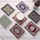 thumbnail image 1 of CHAO Alfombrilla de ratón persa en miniatura tejida con patrón de alfombra de estilo retro para taza y portátil, 1 of 4