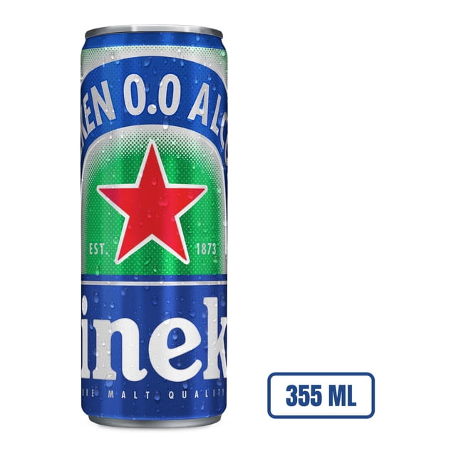 Cerveza Heineken sin alcohol lata 355 ml