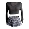thumbnail image 4 of Lencería sexy para mujer Pasión Sin espalda Puro deseo Uniforme Tentación Libre Lujuria Suéter Traje Combinación, 4 of 4