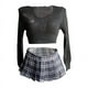 thumbnail image 4 of Lencería sexy para mujer Pasión Sin espalda Puro deseo Uniforme Tentación Libre Lujuria Suéter Traje Combinación, 4 of 4