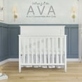 thumbnail image 5 of Dream On Me Ava 4-in-1 Convertible Mini Crib, White, 5 of 12