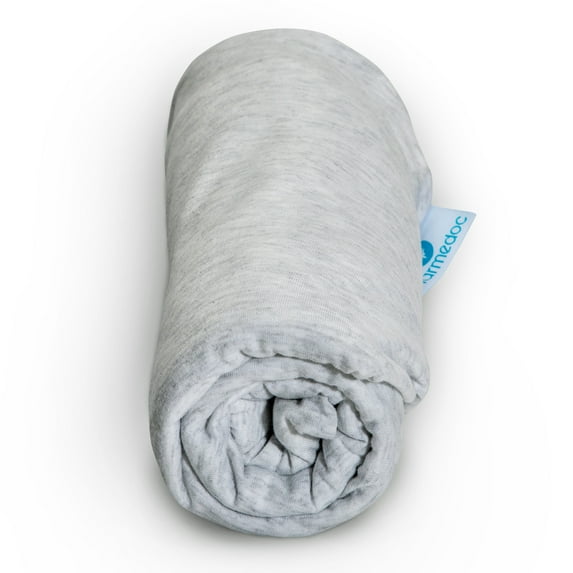 PharMeDoc U Shape Full Body Pillow Cover - Light Grey - COVER ONLY