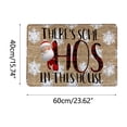 thumbnail image 3 of Agiferg Christmas Letter Home Door Mat Absorbent Mat Living Room Kitchen Floor Mat, 3 of 4