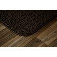 thumbnail image 5 of Garland Rug Herald Square 2pc Kitchen Rug Set 18 in. x28 in. Slice & 18 in. x28 in. Mat Mocha, 5 of 5