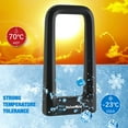 thumbnail image 6 of ValueMax 17mm Heavy Duty Bike U-Lock with Sturdy Mounting Bracket and Keys, Anti Theft U-Lock for Bicycles/Motorcycles/Scooters/Collapsible Doors, Black Color, 6 of 8