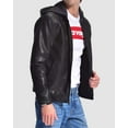 thumbnail image 3 of RING OF FIRE Young Mens Premium Faux Leather Pu Jackets Size Up To XL, 3 of 7