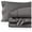 27 Pinstripe Grey White, variant on California King Sheet Set - 1800 Ultra-Soft Microfiber Bed Sheets - Double Brushed - Deep Pocket - Easy Fit - 4 Piece Set (California King, Grid - Grey/White)