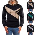thumbnail image 4 of Vedolay Hoodie for Men Casual Crewneck Tie Dye Sweatshirt Khaki,XL, 4 of 4