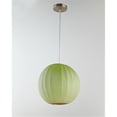 thumbnail image 1 of Lampe de Plafond Ronde Verte, 1 of 1