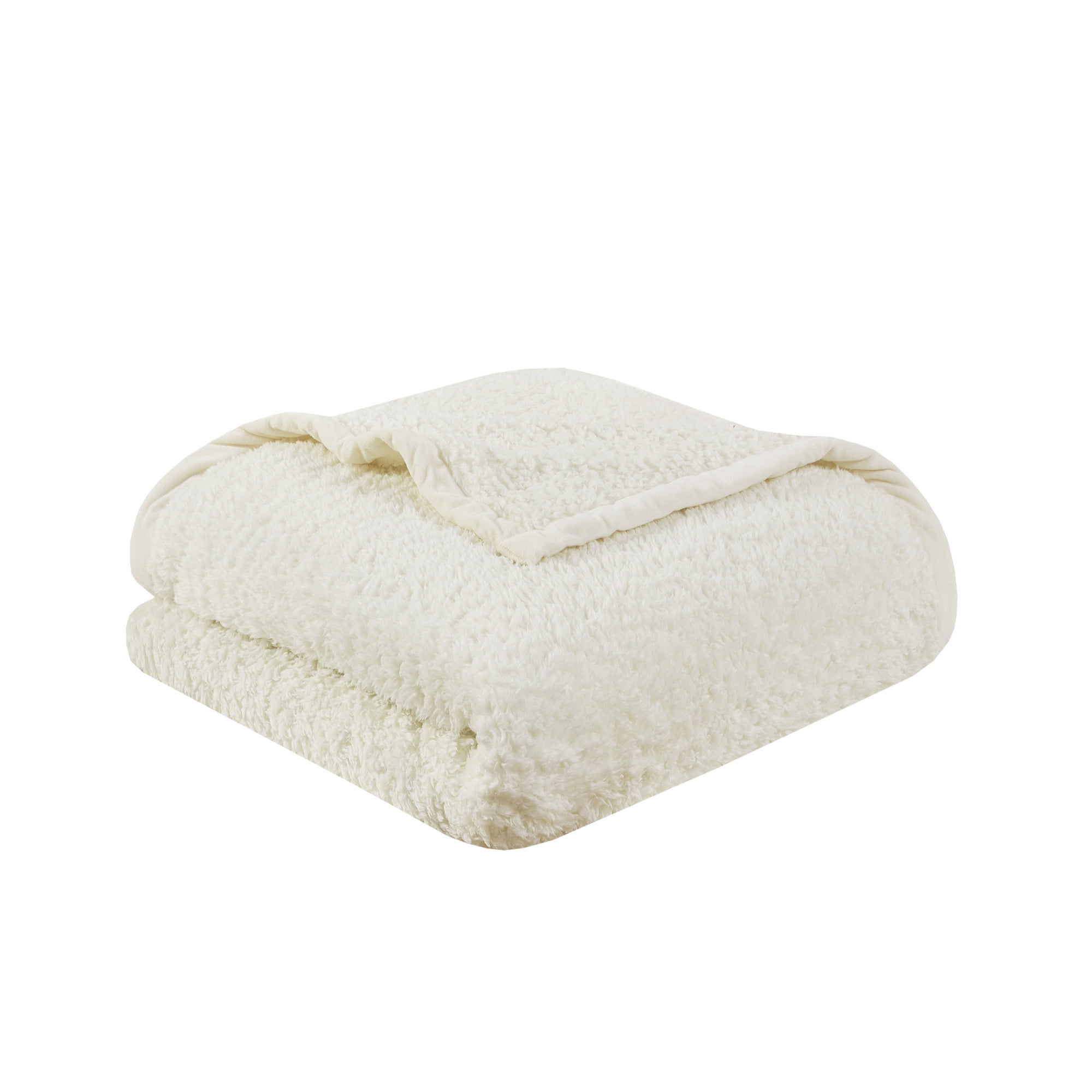 Woolrich Burlington Berber Blanket, King, Ivory
