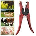 thumbnail image 3 of Aplicador De Etiquetas Para Orejas De Ganado, Alicates Para Orejas De Ganado, Anillador De Castración De Cabras, Herramienta Castradora Para Corderos Y Lechones, Color Rojo, 3 of 7