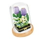 thumbnail image 2 of Bloques de construcción de plantas Bling Bling ramo de plantas en maceta decoración tulipán con cubierta protectora, 2 of 10