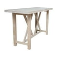 thumbnail image 5 of International Concepts Bar Height Natural Unfinished Wood Table, 5 of 11