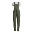 thumbnail image 5 of No Boundaries Juniors Knit Overalls, Sizes XS-3XL, 5 of 5