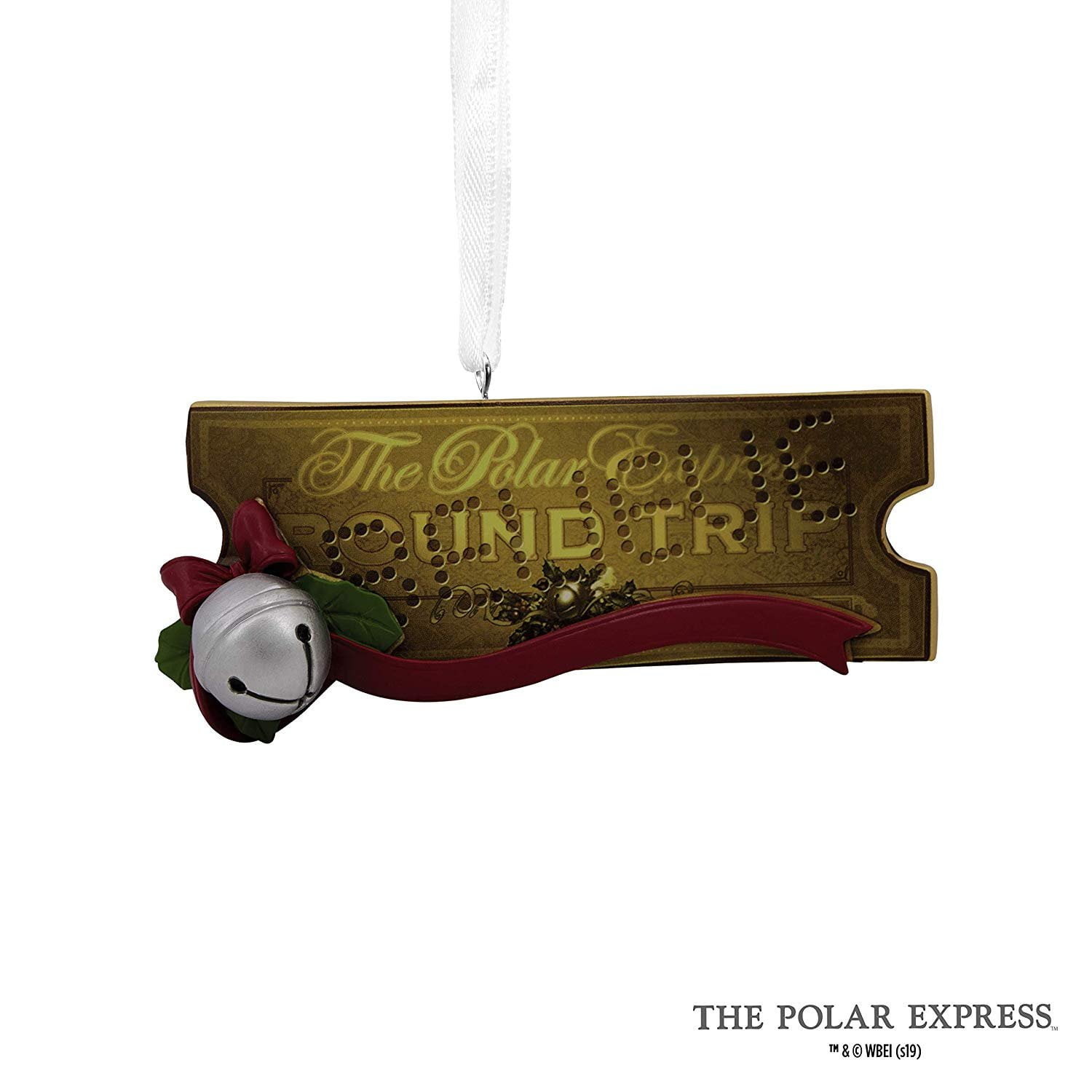 Hallmark Christmas Ornaments The Polar Express Ticket Personalized Ornament Walmart Com Walmart Com