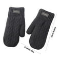 thumbnail image 5 of Weflink Double Layers Acrylic Gloves Men Winter Warm Knitted Durable Cold Weather, 5 of 20