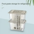 thumbnail image 2 of Storage Containers Food Storage Organizer Boxes with Lids for Refrigerator Fridge Cabinet Desk Multi-purpose Transparent Sealed Cans, 10 Pack, 2 of 9