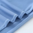 thumbnail image 4 of FRSASU Girl's Knee Length Capri Leggings with Pockets Yoga Workout Capris Pants Stretch for Running Casual Sky Blue, 4 of 9
