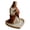B, variant on Dserhfy Virgin Mary Rosary Holder Resin Mary or Jesus Figurine Jewelry Dish Our Lady Prayer Rosary Dish Religious Gift Catholic Decor for Home Bedroom Personal Devotional