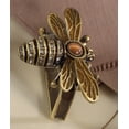 thumbnail image 4 of Fennco Styles Jeweled Bumble Bee Napkin Rings. Set of 4, 4 of 4