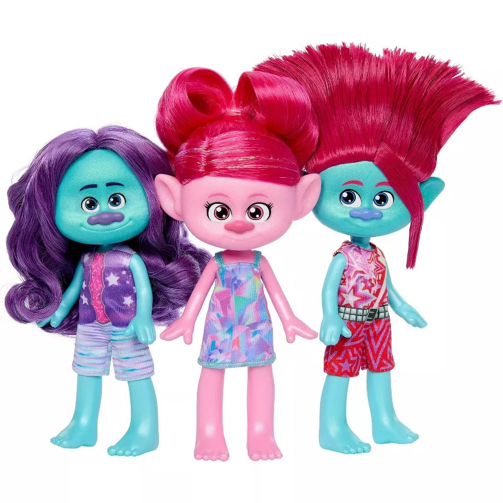 DreamWorks Trolls Band Together Trendsettin' Trio Fashion Dolls