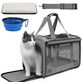 Large Dog Sling Carrier For Pets Up To 25lbs – Shoulder Bag, Mesh, Travel Tote