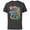 Charcoal, variant on Classic Bambi Friends Forever Vintage - Short Sleeve Cotton T-Shirt for Adults - Customized-Black