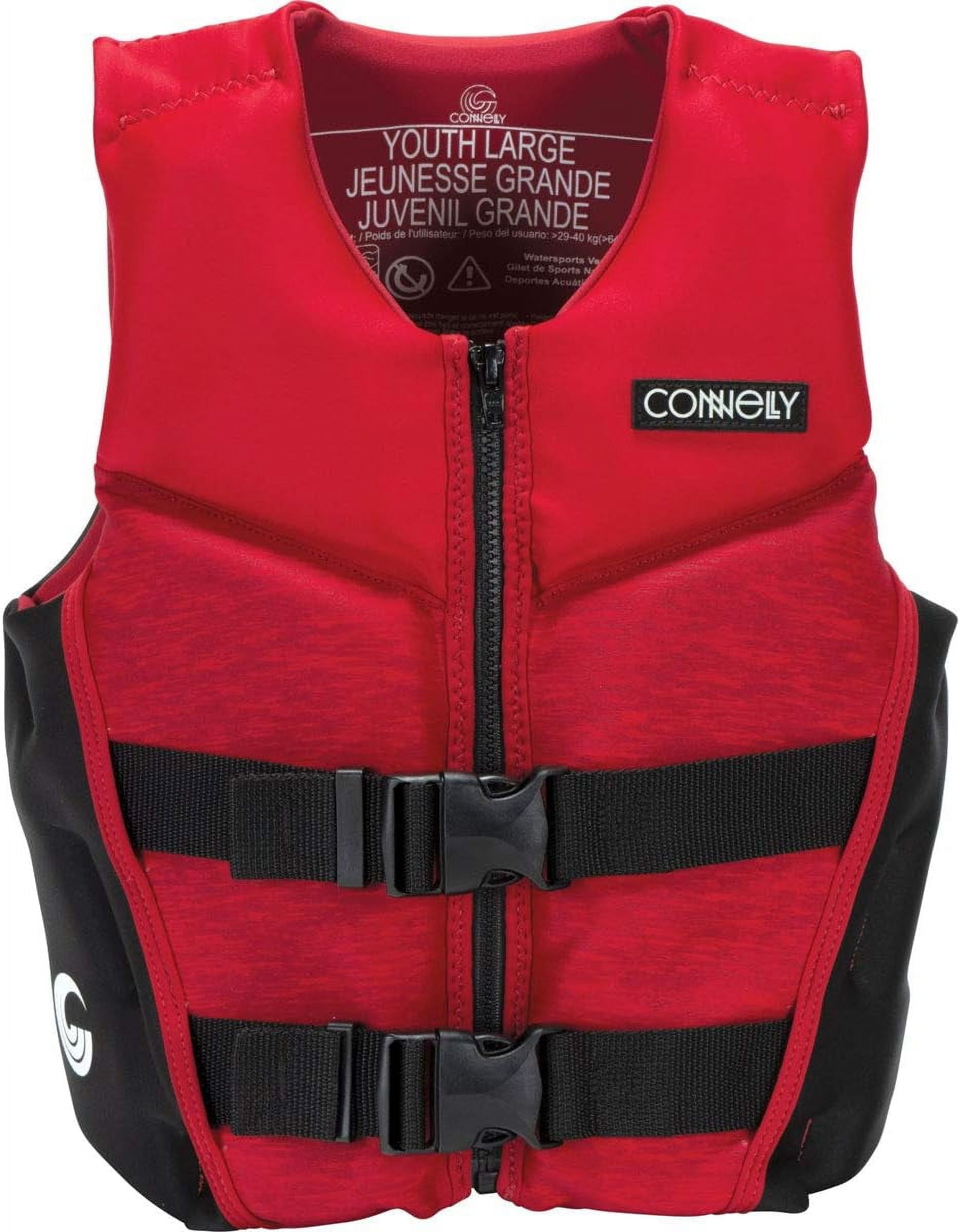 CWB Connelly Classic NEO Neoprene Mens X Large Boating Water Sport Fishing Connelly Men\u0027s Classic Neo Life Jacket