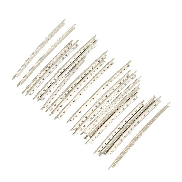 Alambre para trastes, 20 piezas, alambre de cobre blanco para trastes ...