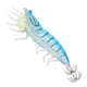 thumbnail image 4 of Cebo de madera falsa para camarones, pesca Wobbler, plantilla de calamar, señuelos de gancho de sepia luminosos artificiales, color azul, 4 of 5