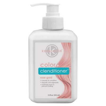 Logona Rose - KERACOLOR color + clenditioner, Rose Gold, 12 fl. oz.