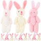 thumbnail image 1 of KAKOWELY 15 piezas de conejito de peluche pequeño, colgante de conejo, decoración, 1 of 5