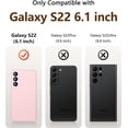 thumbnail image 3 of [3 in 1 for Samsung Galaxy S22 Case, with Screen Protector, [Upgraded Enhanced Camera Protection][Microfiber Lining] Shockproof Liquid Silicone Phone Case for Samsung Galaxy S22. (Pink), 3 of 12