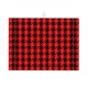 thumbnail image 1 of Fotbe Retro red and Black Houndstooth Alfombrilla de Secado para Cocina con Estampado, 18x24 Pulgadas, 1 of 7