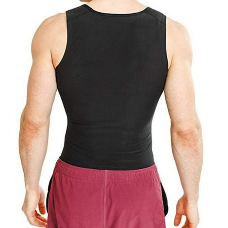 

NGTEVOOS Men Slimming Workout Shapewear for Slim Fitness Exercises Vest Summer Tops