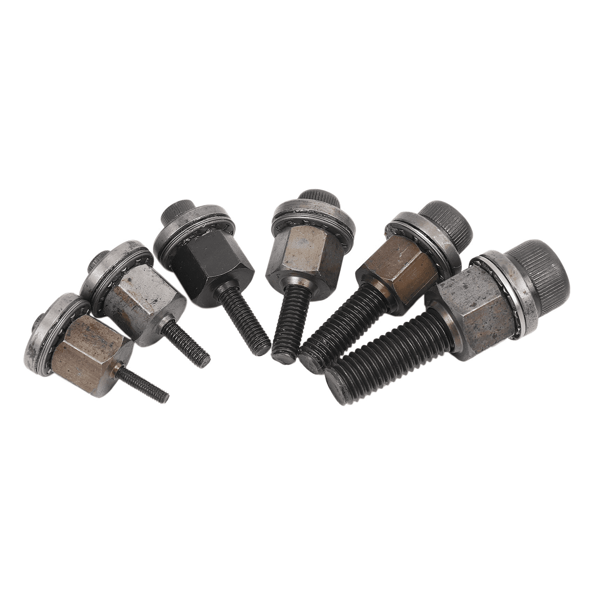 12Pcs Hand Nut Nuts Simple Installation Manual Riveter Rivnut Tool Accessory for Nuts M3 M6 M8 M10