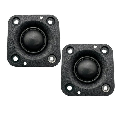 FEAMOS 2inch 48mm Silk Film Neodymium Tweeter Speakers Unit, 4ohm 20W HiFi Treble Replacement for Sound Projects