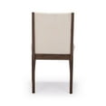 thumbnail image 4 of Plank+Beam Solid Wood Dining Chair, Set of 4 Kitchen Chairs with Cushion, Walnut, 4 of 11
