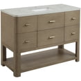 thumbnail image 4 of James Martin Vanities D704-V48-PBO-3VSL Lucian 48" Free Standing Single Basin Vanity Set -, 4 of 7