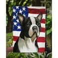thumbnail image 3 of Boston Terrier Dog American Flag Flag Garden Size CK6451GF, 3 of 3