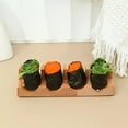 thumbnail image 5 of Wood Sushi Tacos Serving Tray Versatile Rack Decoration Display Sushi For Food Roll Stand Sashimi Hand, 5 of 9