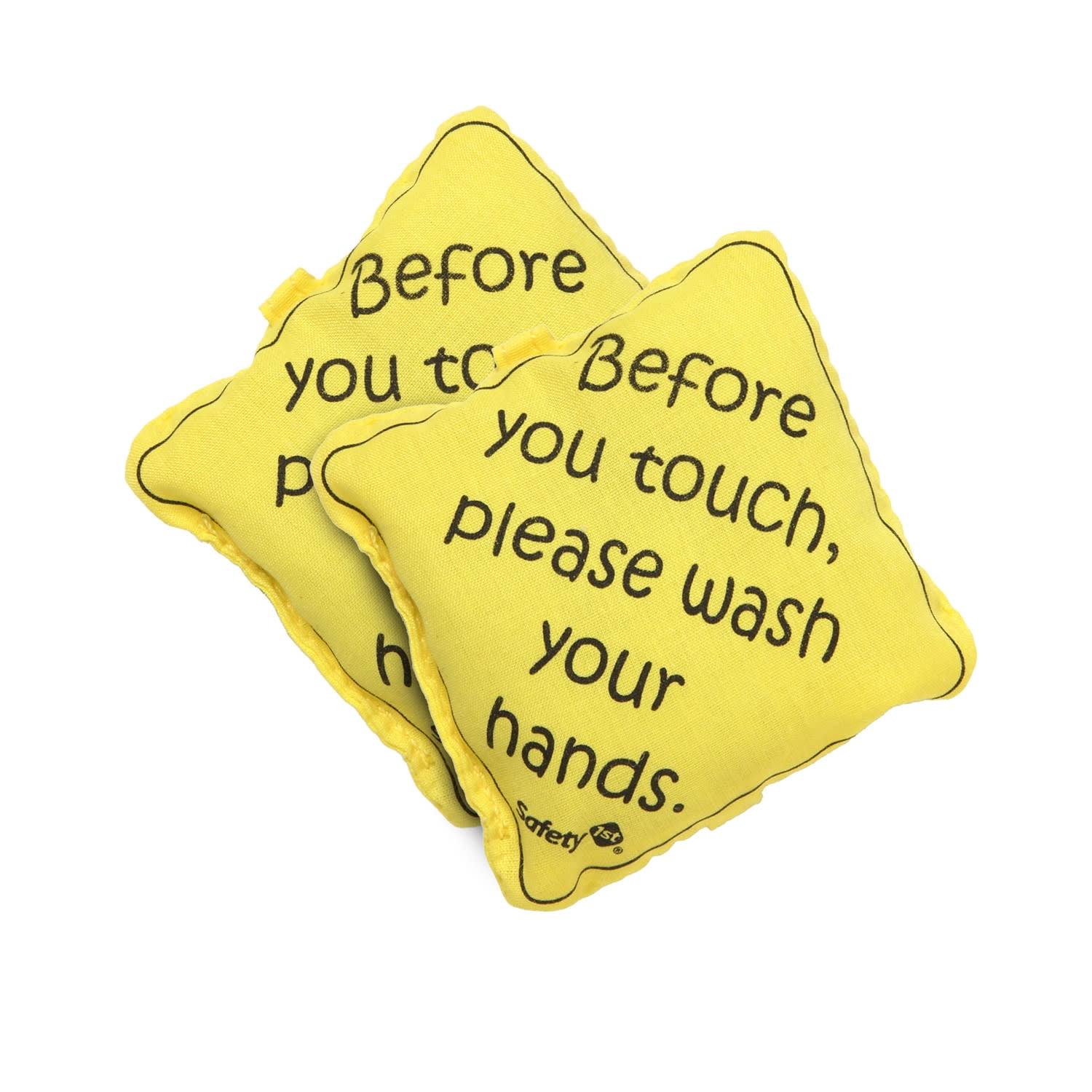 Safety 1st No Germs On Board Sign Accessory 2PK, Yellow, Infant, Unisex