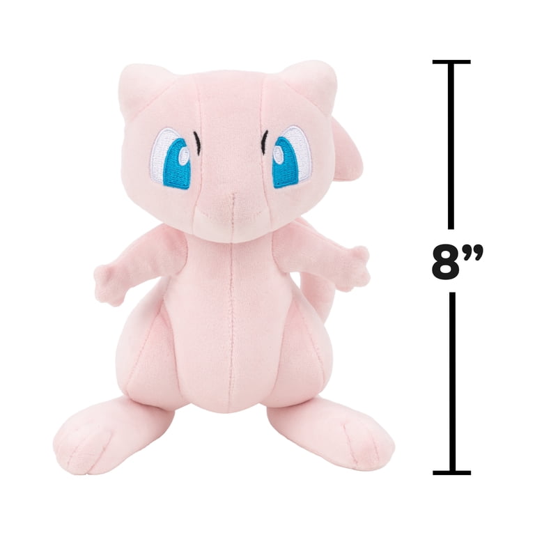 Pokemon Mew Plush - 8 inch Soft Plush with Authentic Details