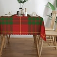 thumbnail image 3 of Rectangle Table Cloth, Clan Cameron Tartan Resistant Washable Tablecloth Decorative Table Cover for Dining, Indoor and Outdoor, 3 of 6