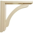 thumbnail image 3 of Ekena Millwork 2 1/2"W x 12 3/4"D x 12 1/4"H Reece Shelf Bracket, Rubberwood (2-Pack), 3 of 4