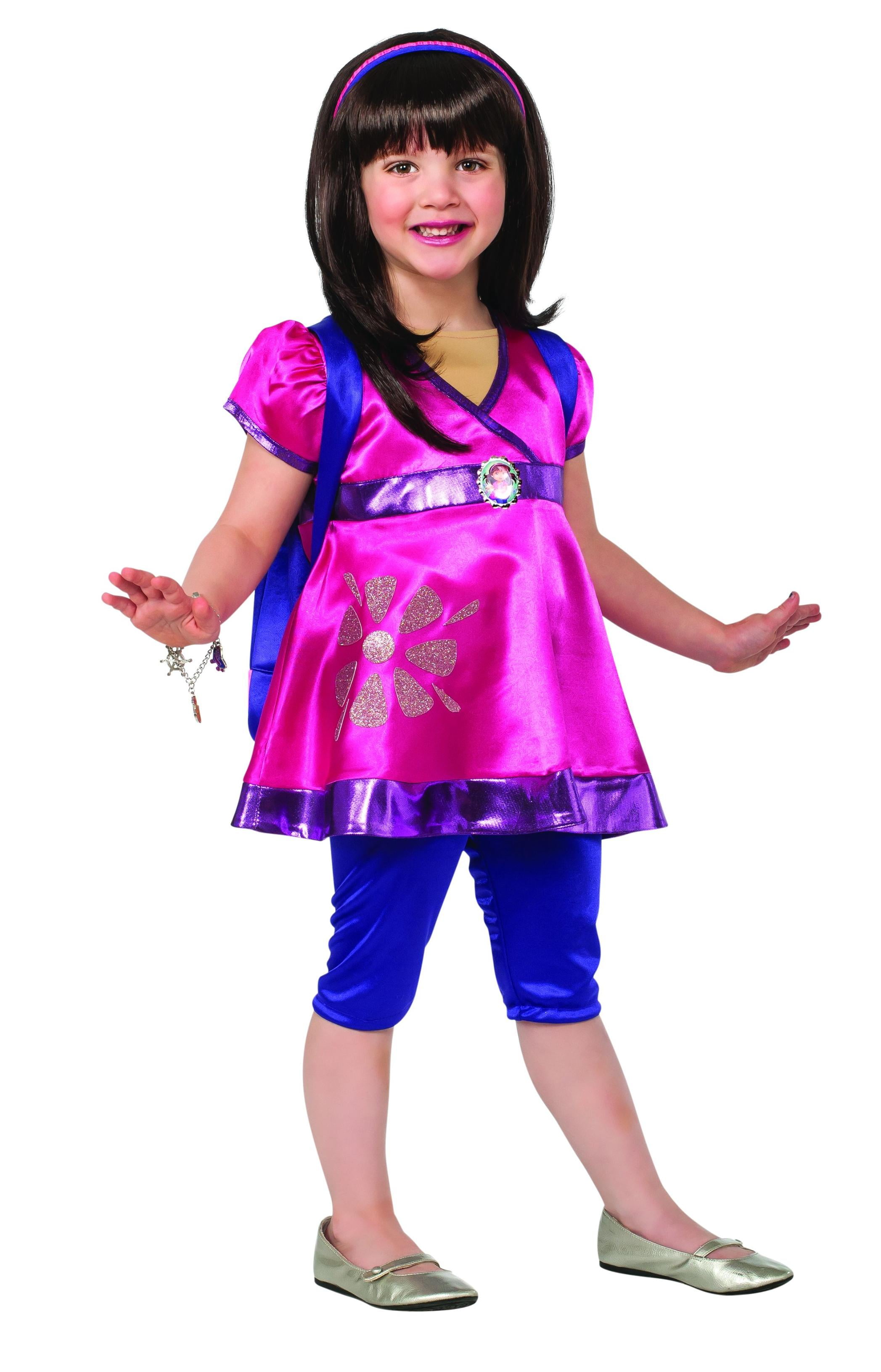 Dora The Explorer Dress Up Costume Set Size 4 5 6 