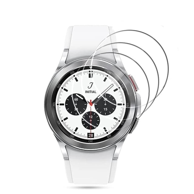 Designed for Galaxy Watch 4 Classic 42mm Screen Protector 3 Pack Tempered Glass Screen Protector for Galaxy Watch4 Classic 42mm 2021 Clear
